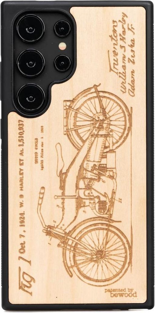 Bewood Holzhülle für Samsung Galaxy S25 Ultra HARLEY PATENT ANIEGRE