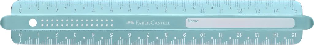 Faber-Castell 172015, Schreibtisch-Lineal, Kunststoff, Produktbild 