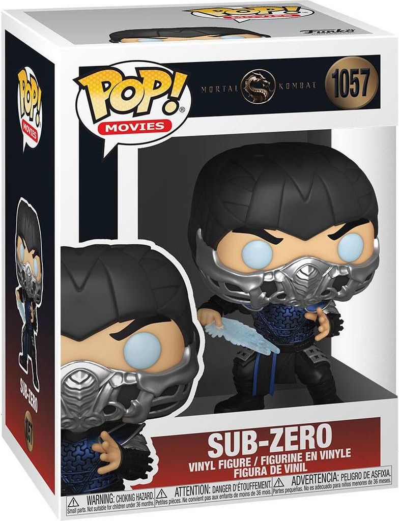 Mortal Kombat - Sub-Zero 1057 - Funko Pop! - Vinyl Figur Produktbild 