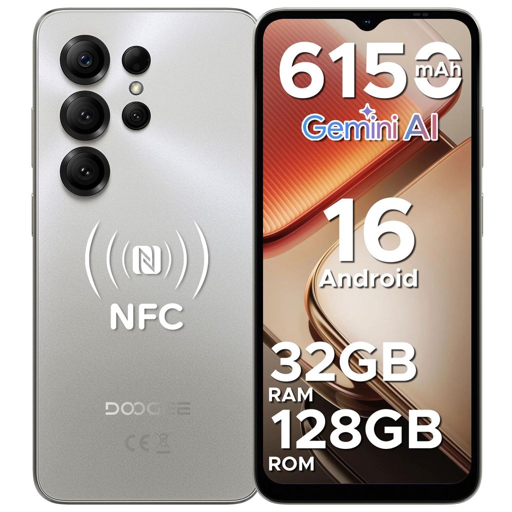 Smartfon DOOGEE Note56X Pro, Android 16, ekran 6,56" 90Hz, Zdjęcie produktu 