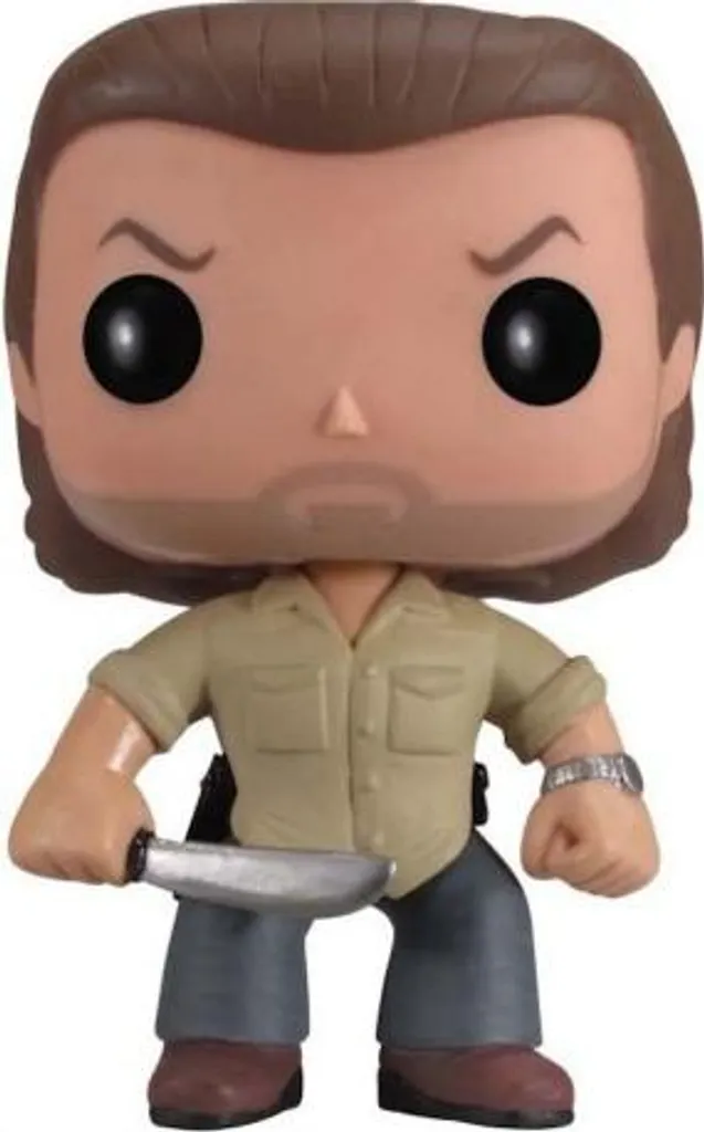 Funko Pop Rick 67 Décoration Geek Walking Dead pour Fans de Série