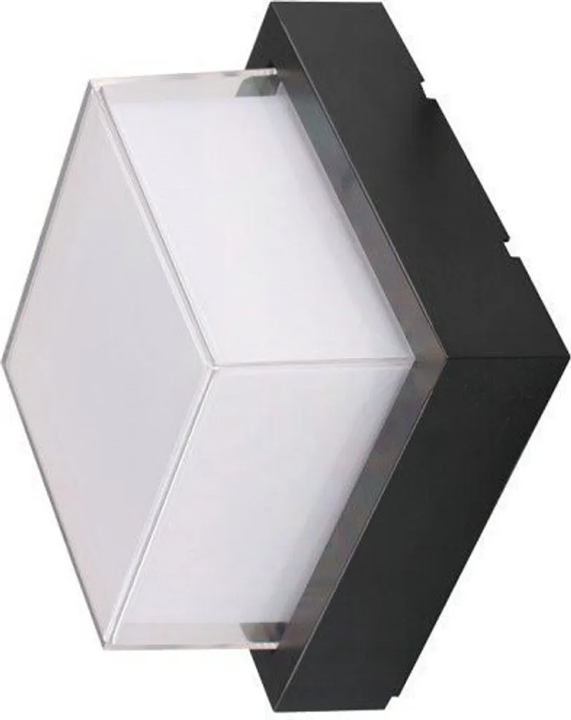 Applique Murale Extérieure LED Anti-Pluie IP65 V-TAC 7W Noire 700lm