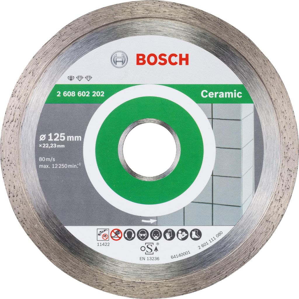 Ceramic Trennscheibe, 125 x 7 mm, Bohrung 22,23 mm Produktbild 