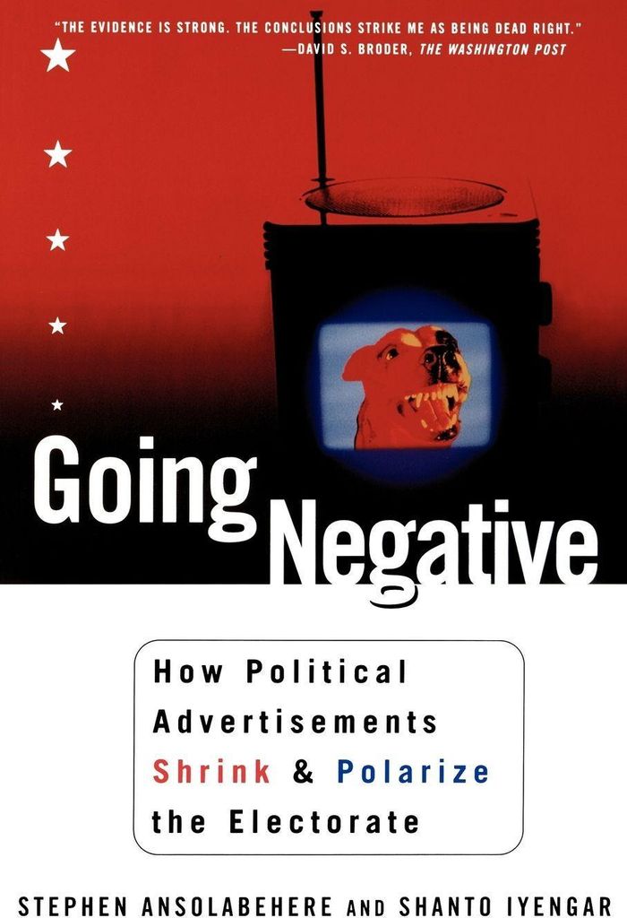 Going Negative by Ansolabehere, Stephen New ,,