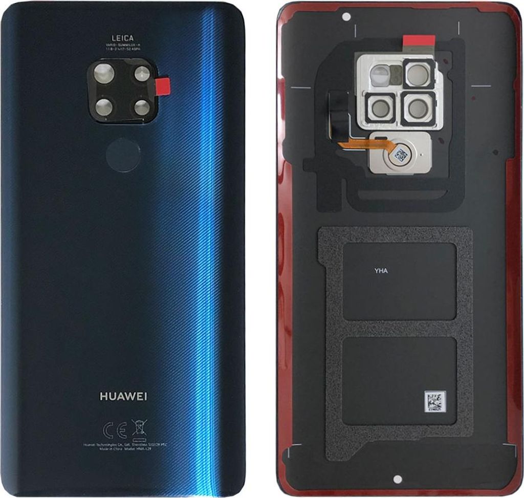 Huawei Akkudeckel Deckel Batterie Cover Blau für Mate 20 02352FRD Ersatzteil Neu