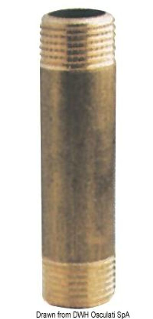 Mosichżna tuleja przedłużająca 1" x 150 mm Osculati 17.276.28