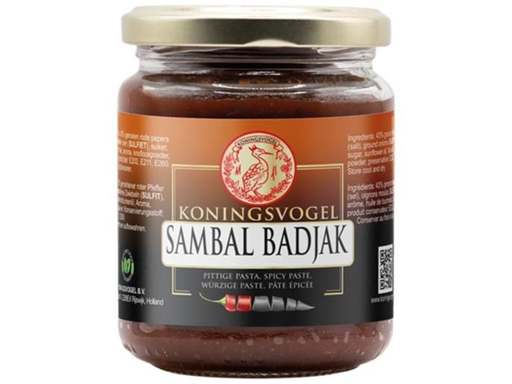 Koningsvogel Sambal Badjak 280g Image du produit 