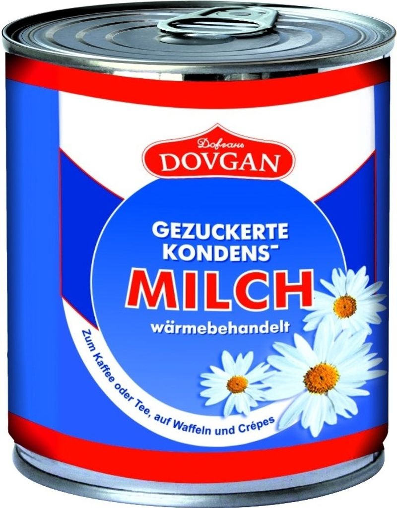 Dovgan gezuckerte Kondensmilch 8% 397g