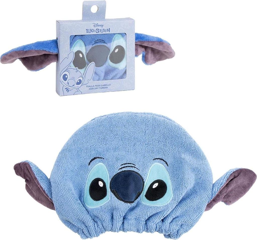 Stitch Haartuch schnell trocknend weich Frauen Mädchen saugfähig rutschfest