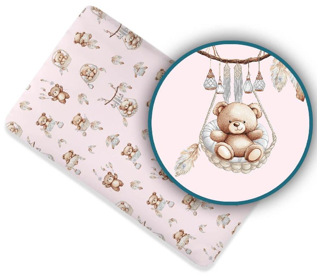 Lenzuolo con Angoli per Lettino 70 × 140 cm – 100% Cotone, Immagine del prodotto 