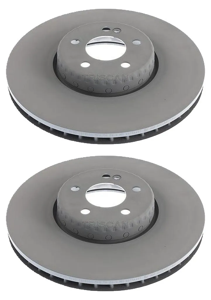 Pack 2 disques de frein TRISCAN 342 mm Mercedes GLC idéal pour remorquage