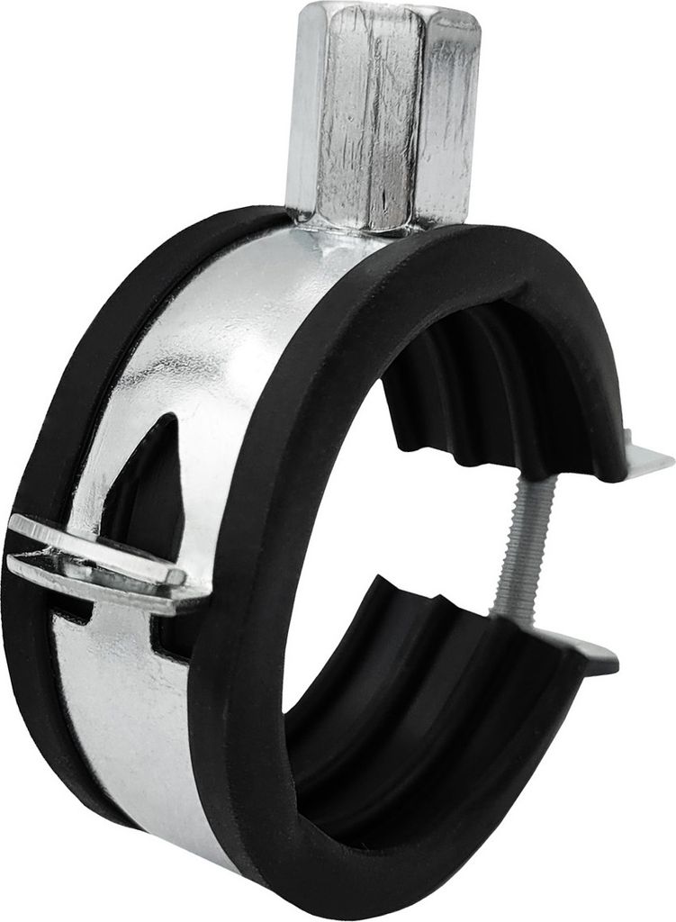 Stahl Rohrschelle 40-43 mm 1 1/4 Zoll Rohrhalter Rohrhalterung Rohrbefestigung