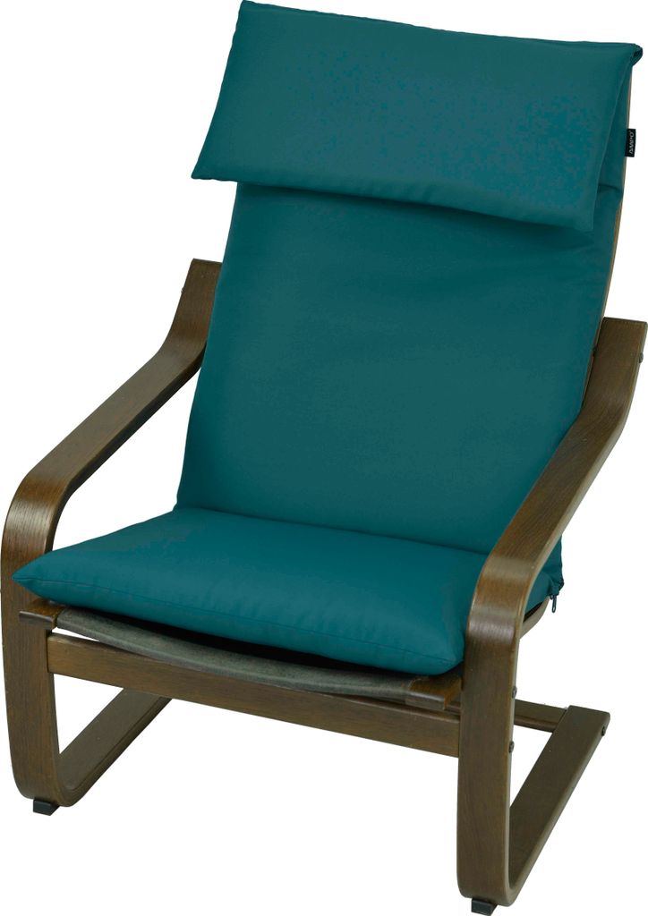 AMPO Polsterkissen für IKEA POANG PELLO Wohnsessel, Sitzkissen, IKEA Kissen 7 cm