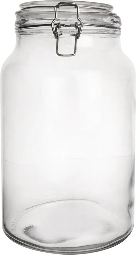 Orion Vaso Conserva 4,2L Vetro Brevettato - Barattolo Ermetico XL