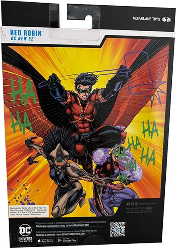 Figurine Red Robin McFarlane DC Multiverse pour exposition et collection
