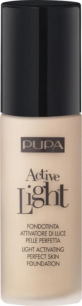 Pupa Active Light 020 Nude - Fondotinta Viso Senza Olio SPF 10 30ml