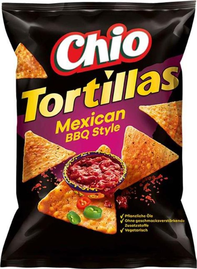 Chio Tortillas Mexican BBQ Style 110g Produktbild 