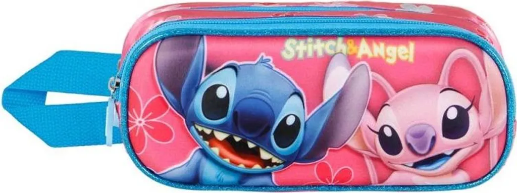 Trousse Disney Stitch Match 3D Idéale pour Organiser les Crayons