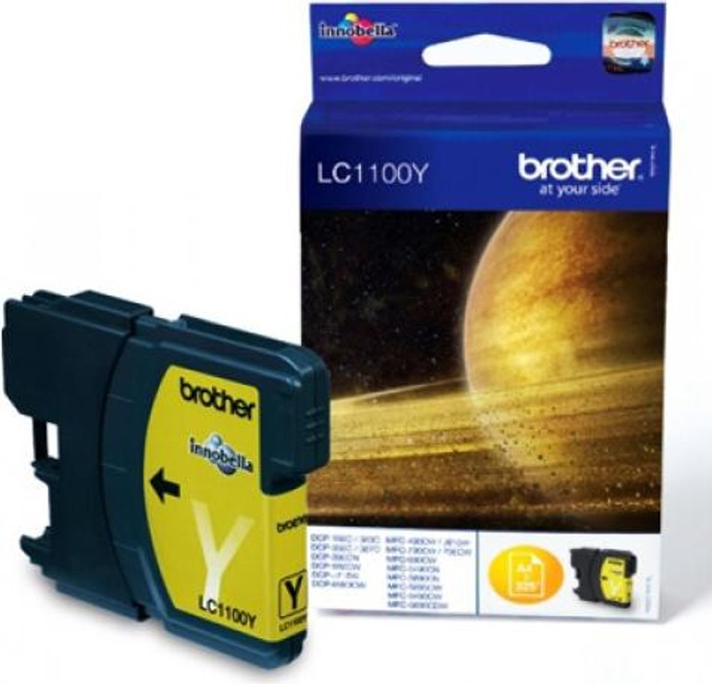 Brother LC-1100Y Original Tinte gelb Produktbild 