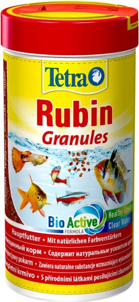 Tetra Rubin Granules 250ml - nourriture pour poissons Image du produit 