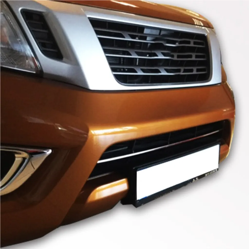 KS1299 Barre de Calandre Inférieure Inox pour Nissan Navara 2016-2023