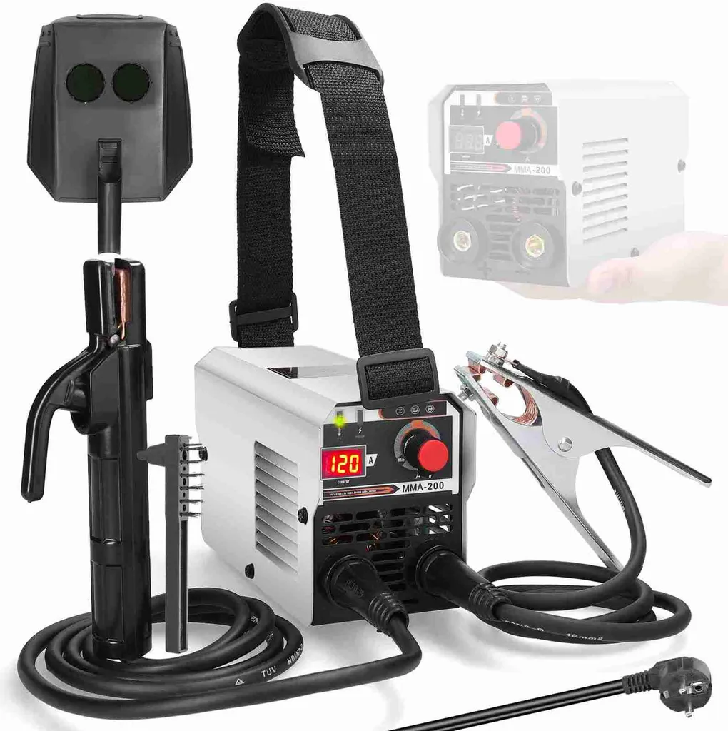 Poste à souder MMA portable numérique - Machine de soudage avec LED