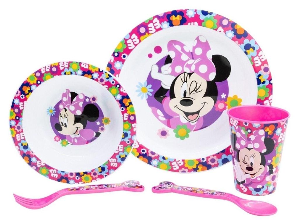 Sada talířů Disney Mickey Mouse – 5dílná dětská sada nádobí Obrázek produktu 