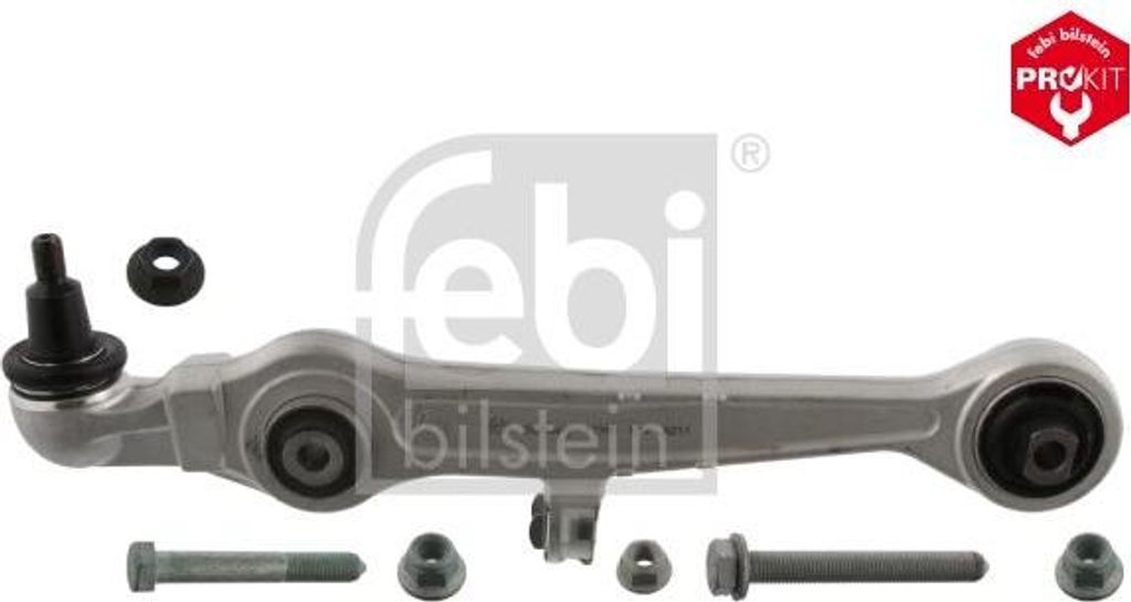 FEBI BILSTEIN 34767 Querlenker, Radaufhängung OE 4D0407151A kompatibel mit A4 8D, A6 4B, A8 4D, Superb, Passat 3B