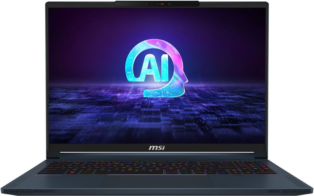 MSI Stealth 16 AI Studio A1VGG-038 - Intel Core Ultra 9 185H - Win 11 Pro - GeForce RTX 4070 - 32 GB RAM - 2 TB SSD NVMe - 40.7 cm (16") 2560 x 160...
