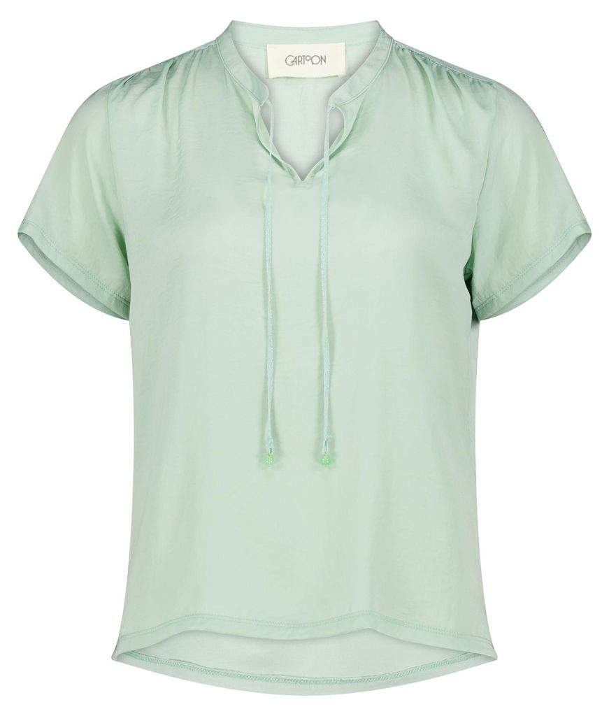Shirt Kurz 1/2 Arm 5690 Gossamer Green Größe 36