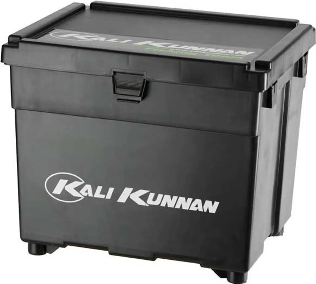 Boîte à pêche Kali Kunnan Med noire idéale pour organiser vos montages pro