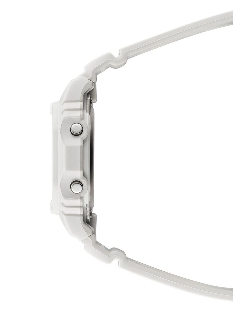 Casio Orologio Digitale Unisex BGD-565U-7ER - Cassa In Resina Bianca 38 Mm, Resistente All'Acqua 10 ATM, Con Cronometro E Luce