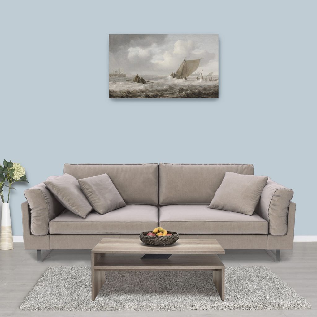 Skye Decor, Shp-645-Tt-1, Couchtisch, Helles Walnussholz, 100 % MELAMINBESCHICHTETE SPANPLATTEN, 110 x 65 x 42 cm