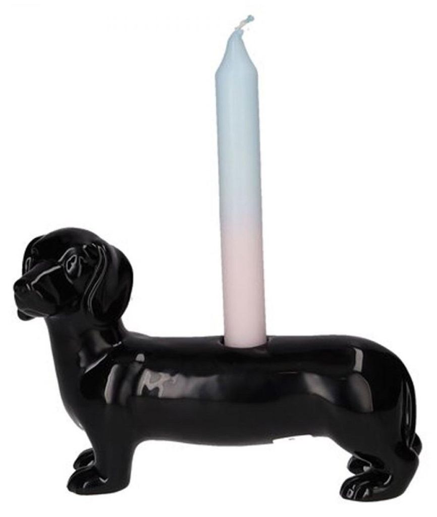Gift Company Kerzenleuchter Mignon Dackel Schwarz Produktbild 