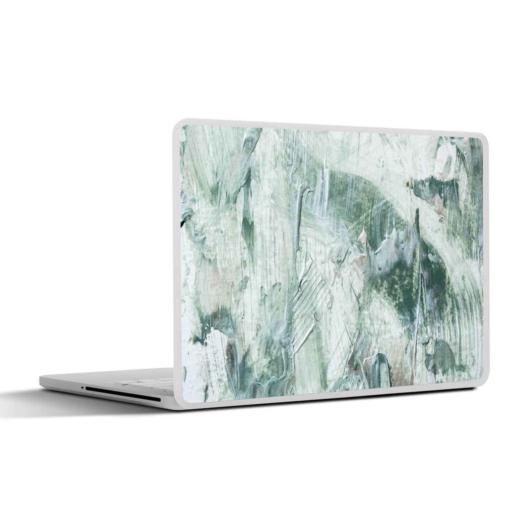 MuchoWow Laptop Aufkleber Sticker Cover Gartendekoration - Farbe - Abstrakt 31x22.5 cm - Laptop-Deko