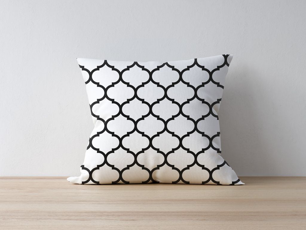 Evila Originals, Azury- KRL1199, Bunt, Kissenbezüge, 50% Polyester / 50% Baumwolle