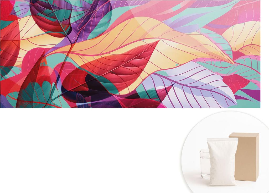 Fototapete - Wandbilder für Wohnzimmer - 208x146 cm - Dekorative Wandfolie - Modernes Design für Wanddekoration - Tapeten für Innenräume - Abst...