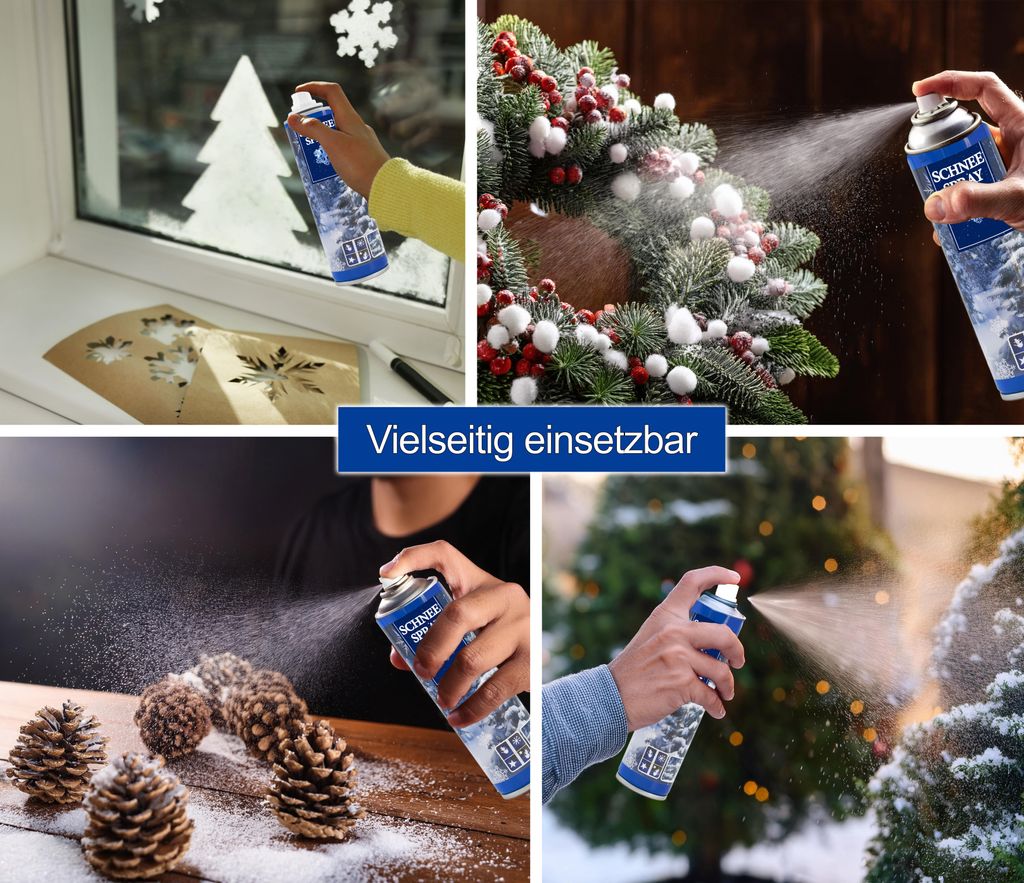 Weihnachtsbaum Mit Schneespray