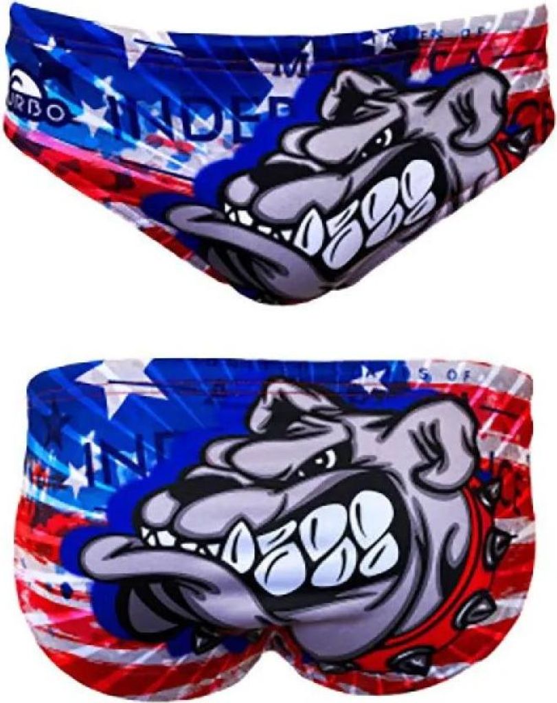 Turbo Americans Badeslip Rot 5XL Herren Rot 5XL