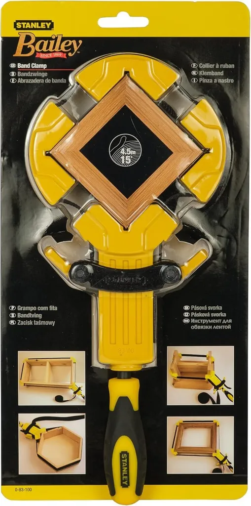 Presse à Sangle de Menuisier Stanley Bailey pour Collage Multi-Angles - 6