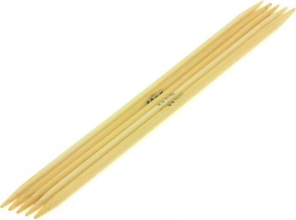 Lana Grossa - Strumpfstricknadel Bambus 20cm 10.0mm Produktbild 