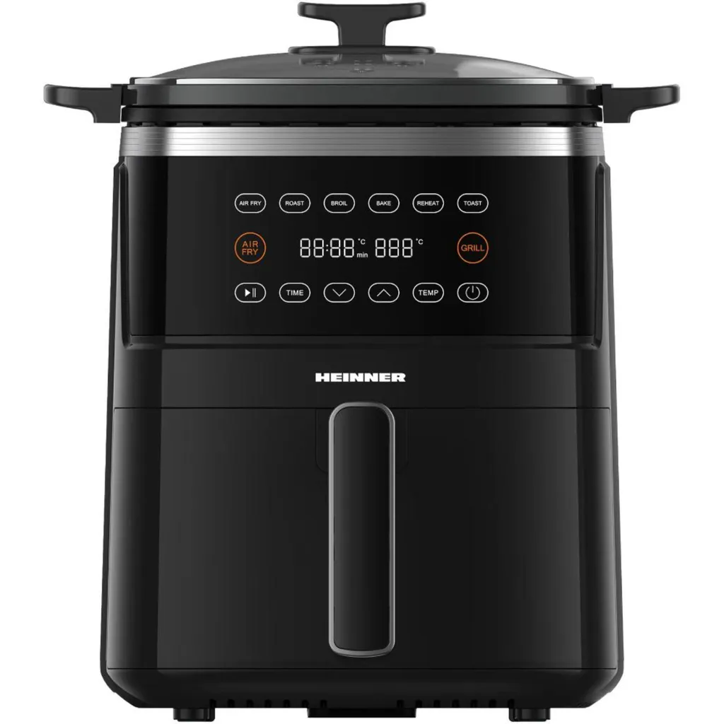 Friteuse sans huile familiale 5L pour préparer des repas sains en solo