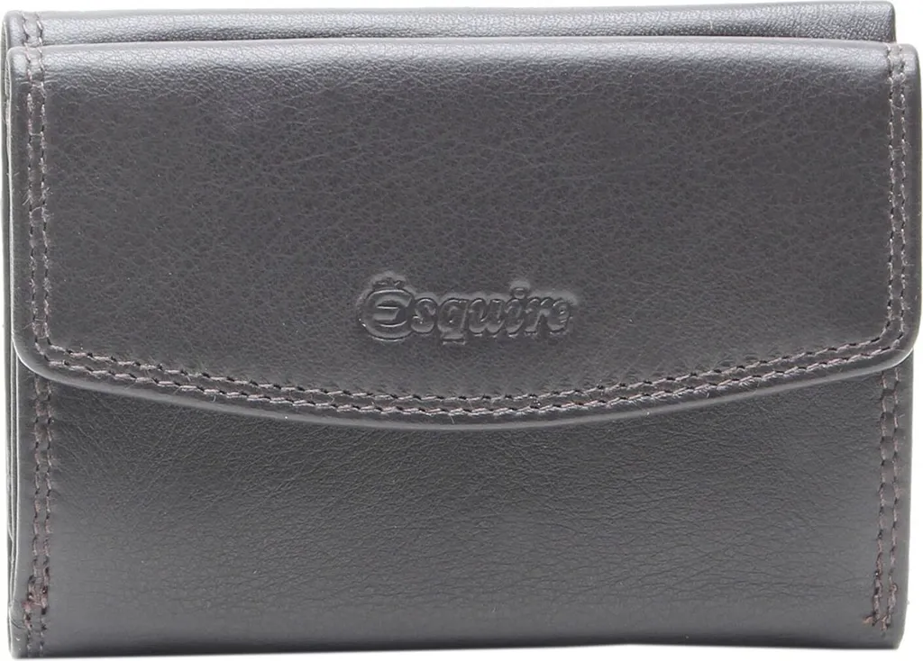 Offerta Esquire Portafoglio Duo Wallet Brown Pelle Nappa Marrone