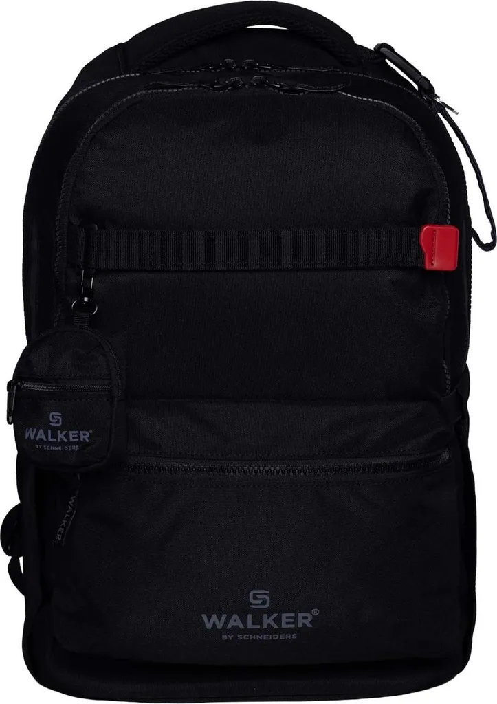 Sac à dos scolaire et bureau Walker Rey 29L noir pour PC portable 15