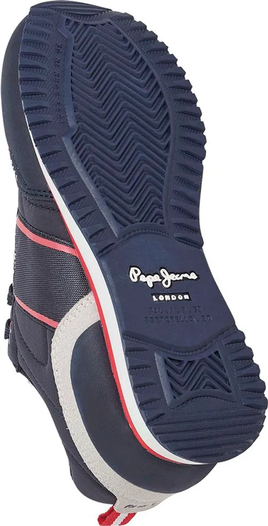 Pepe Jeans Dublin Clue Baskets Bleu Taille 40 pour Garçon en Toile - 2