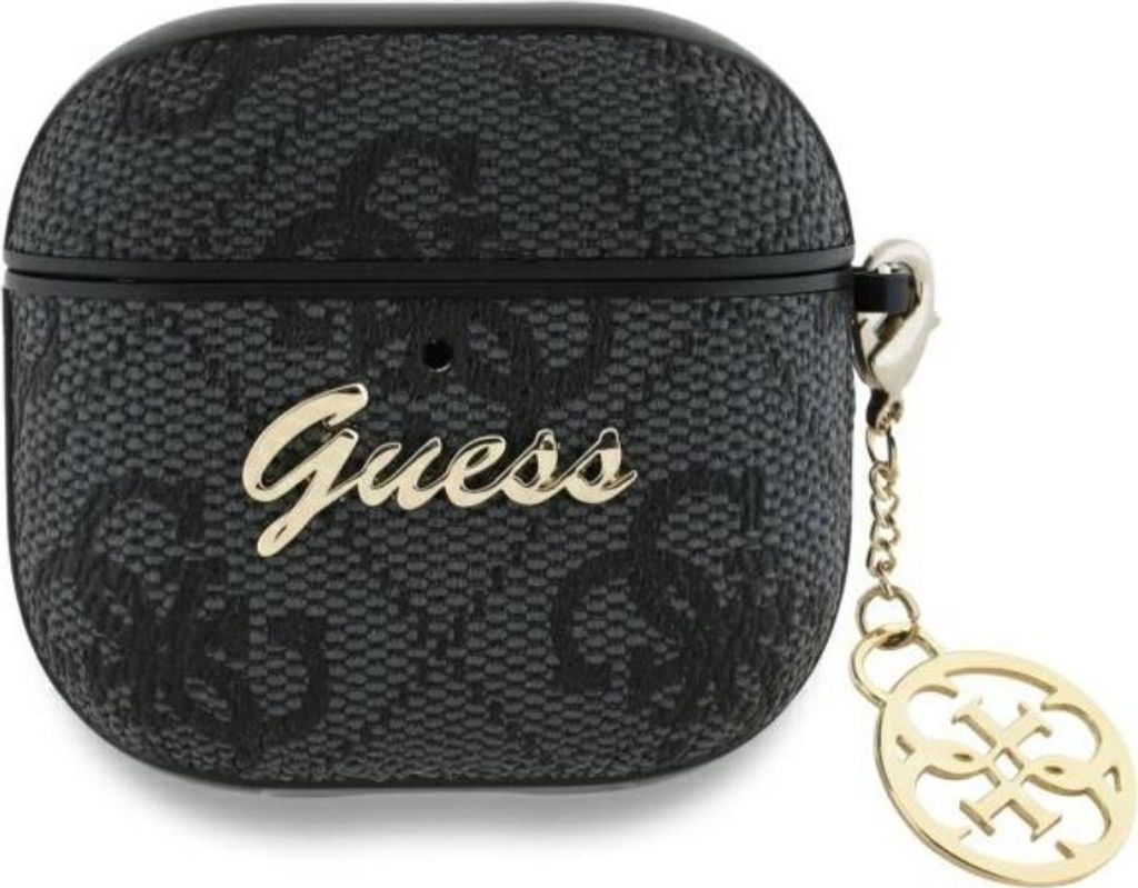 Guess 4G Charm Collection - puzdro pre AirPods 4 (čierne) Obrázok produktu 