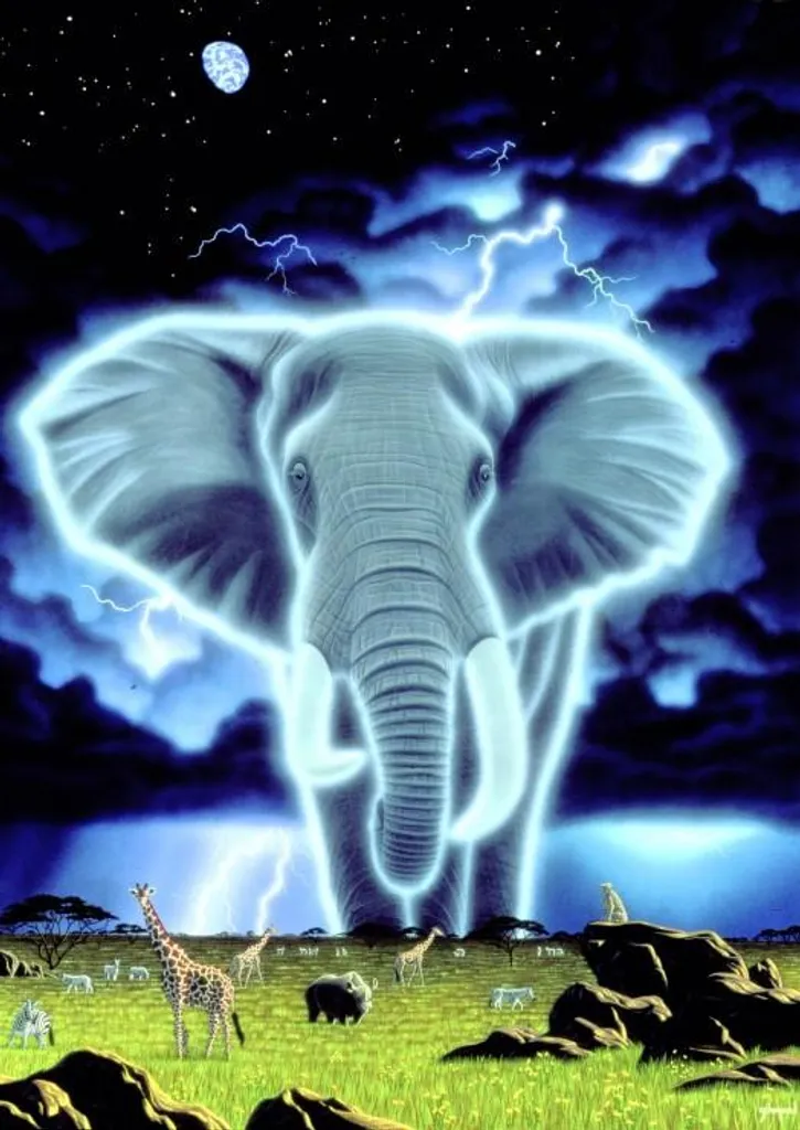 Puzzle 1000 pièces de collection animaux sauvages d'Afrique