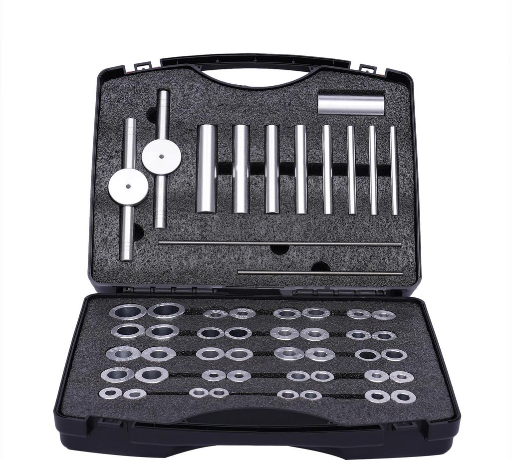 Fahrrad Lagerpresse Set - MTB Tretlager Werkzeug - CNC-gefräst, eloxiert - Aluminiumlegierung & Edelstahl - Für 6800–6903, 6000–6002, 608 u. ...