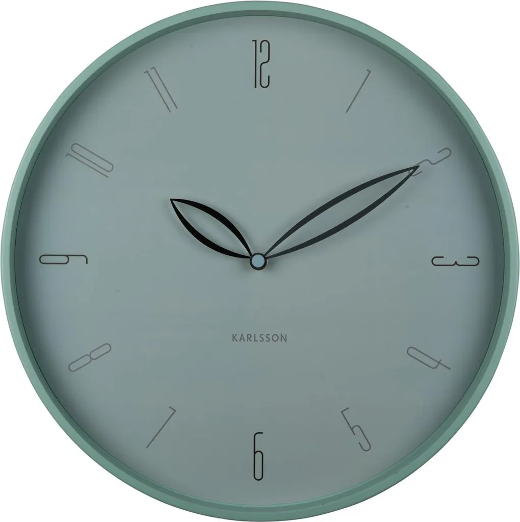 Horloge murale bleue Karlsson Petals Ø40cm : l'objet déco utile et beau