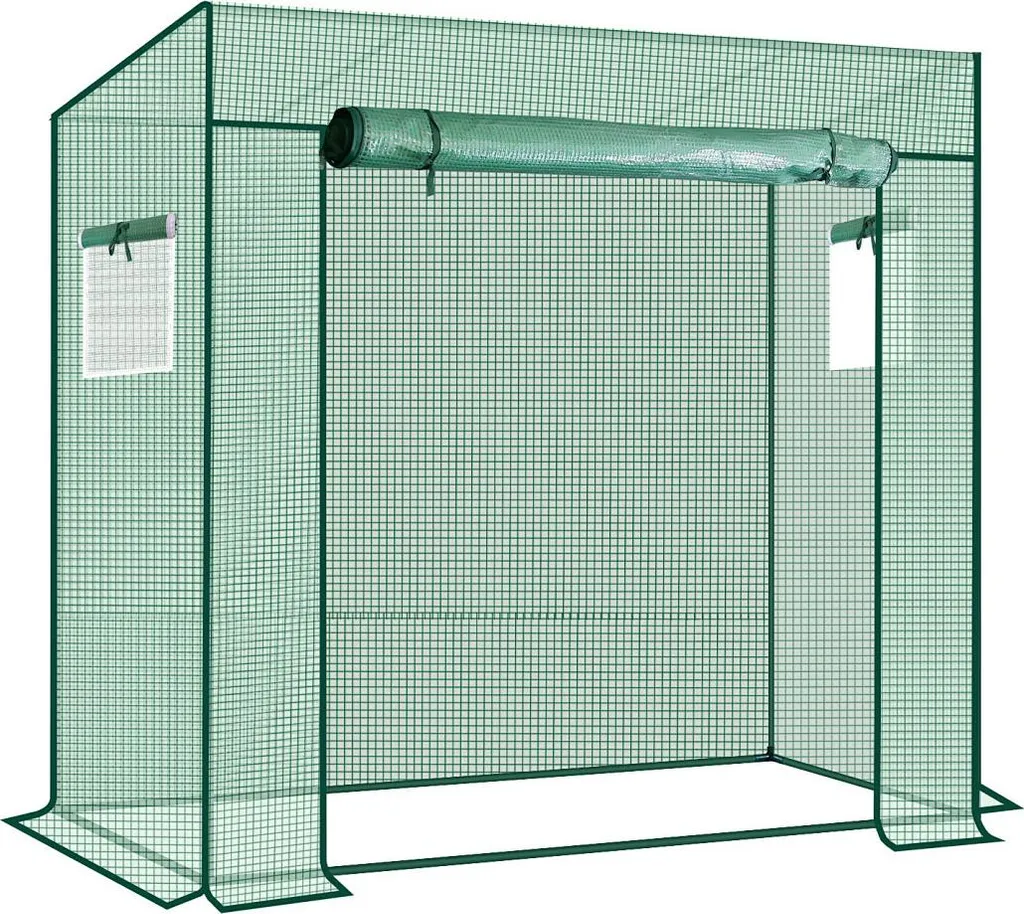 Izrielar Serra in Plastica Verde 200x80x173 cm | Ideale per Orto e Balcone